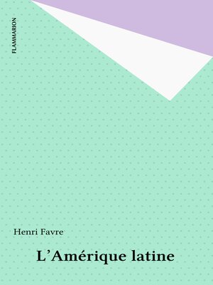 cover image of L'Amérique latine